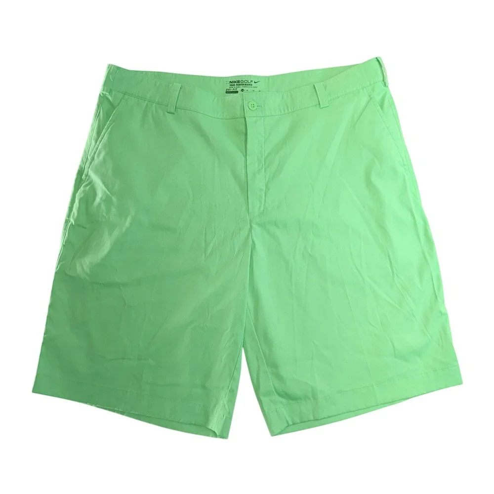 Nike Golf Shorts‎ Mens 38 Green Dri-FIT Tour Performance Activewear